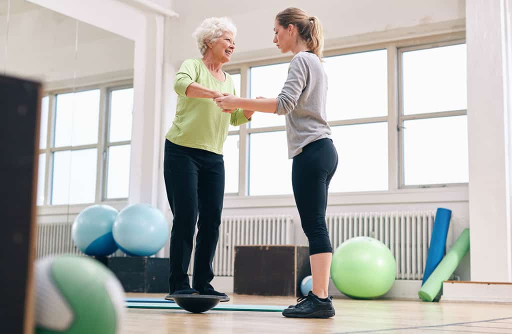 Cours de prevention des chutes pour les personnes agees