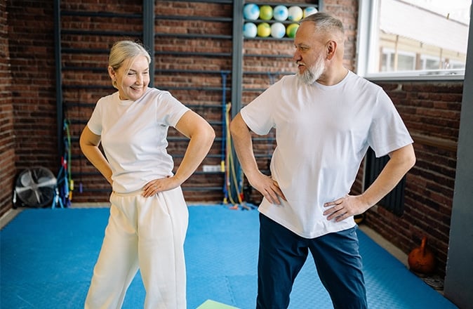 Exercices destines al arthrose de la hanche