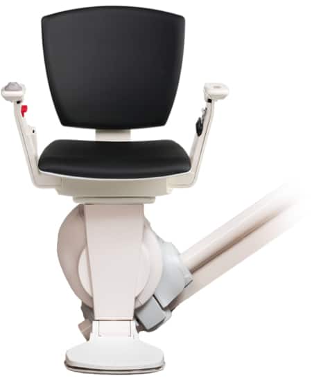 Le monte-escalier Otolift Modul-Air est disponible en noir.